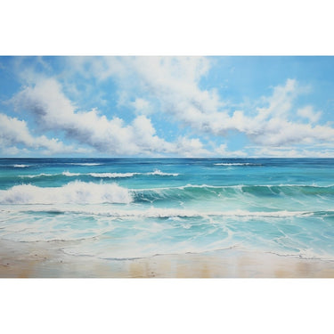 Blue Beach Canvas